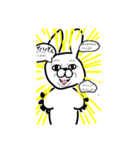 コロナ対策してよウサギちゃん（個別スタンプ：7）