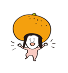 みかん畑のみーちゃん（個別スタンプ：3）