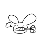 擬態するうさぎ（個別スタンプ：3）