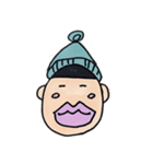 ニット帽のタラコ（個別スタンプ：1）