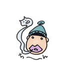ニット帽のタラコ（個別スタンプ：9）
