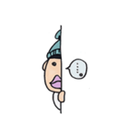 ニット帽のタラコ（個別スタンプ：10）