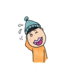 ニット帽のタラコ（個別スタンプ：20）