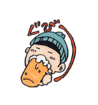 ニット帽のタラコ（個別スタンプ：27）