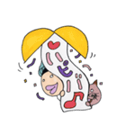 ニット帽のタラコ（個別スタンプ：37）