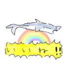 サメのホホジロザメ(ホオジロザメ)くん（個別スタンプ：6）