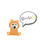 ♯柴犬ソラと猫モモ（個別スタンプ：27）
