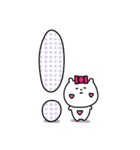 りぼんくまさん01（個別スタンプ：14）