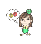 野菜シスターズ（個別スタンプ：6）