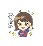 今日も元気なポメ子ちゃん（個別スタンプ：1）