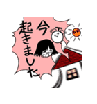 黒セーラーの少女たち（個別スタンプ：17）