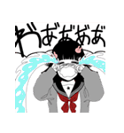 黒セーラーの少女たち（個別スタンプ：31）