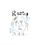 Hair color Rest.·˖*(カラー専門店)...2（個別スタンプ：14）