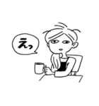 器の小さい販売員（個別スタンプ：28）