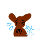 動物は友達〈ver.ウサギ〉（個別スタンプ：2）