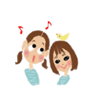 かわいい女の子たちの日常スタンプ（個別スタンプ：29）