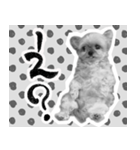 うつぼさんの日常で使えるモノクロスタンプ（個別スタンプ：30）