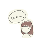 全く柄にもないキャラを描いてしまった..2（個別スタンプ：1）