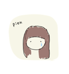 全く柄にもないキャラを描いてしまった..2（個別スタンプ：4）