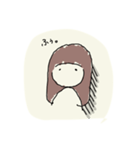 全く柄にもないキャラを描いてしまった..2（個別スタンプ：10）