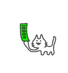 課金を迫るネコ（個別スタンプ：2）