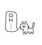 課金を迫るネコ（個別スタンプ：4）