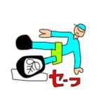 開幕記念！プロ野球観戦（個別スタンプ：8）