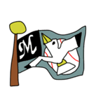 開幕記念！プロ野球観戦（個別スタンプ：35）