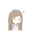 女の子で日常のスタンプ（個別スタンプ：29）