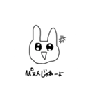 頭悪うさぎfeat身内ネタ（個別スタンプ：3）