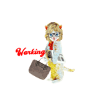 Happy Rock cat 14（個別スタンプ：6）