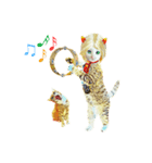 Happy Rock cat 14（個別スタンプ：8）