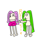 アマビエ様とアマビコ様（個別スタンプ：8）