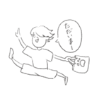 シュールな顔で良く使う言葉（個別スタンプ：16）