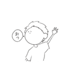 シュールな顔で良く使う言葉（個別スタンプ：21）