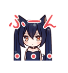 ネコミミ少女のシロとクロ（個別スタンプ：16）