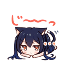 ネコミミ少女のシロとクロ（個別スタンプ：19）