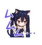 ネコミミ少女のシロとクロ（個別スタンプ：30）