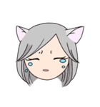 ヅラにゃん（個別スタンプ：2）