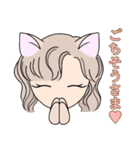 ヅラにゃん（個別スタンプ：23）