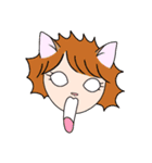ヅラにゃん（個別スタンプ：33）