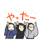 文楽のお三方スタンプ（個別スタンプ：30）