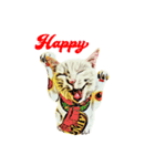 Happy Rock cat 13（個別スタンプ：1）