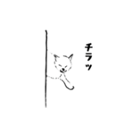 しろいねこたちのすたんぷ（個別スタンプ：9）