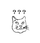 しろいねこたちのすたんぷ（個別スタンプ：12）