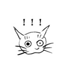 しろいねこたちのすたんぷ（個別スタンプ：13）
