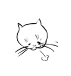 しろいねこたちのすたんぷ（個別スタンプ：22）