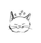しろいねこたちのすたんぷ（個別スタンプ：26）