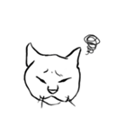 しろいねこたちのすたんぷ（個別スタンプ：30）