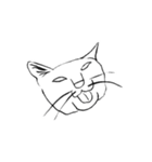 しろいねこたちのすたんぷ（個別スタンプ：32）